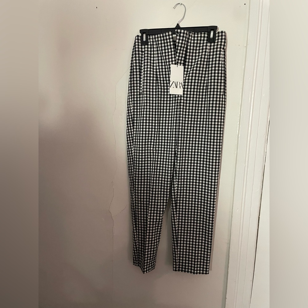 Zara Gingham Pants